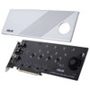 ASUS Hyper M.2 x16 Gen 4 (PCIe 4.0/3.0) Supports 4X