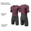 Lo.gas Triathlon Suits Mens,High Elasticity Breathable Quick-qrying Trisuit Race‌ Skinsuits