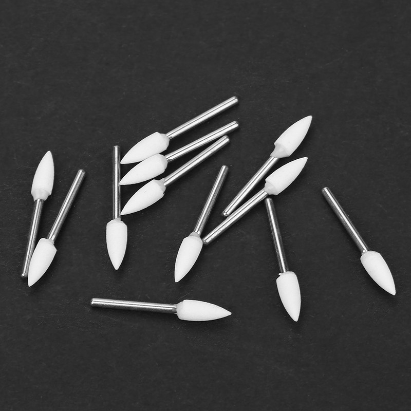 12Pcs FL2 High Speed Sand Dental Grinding Head Set Repairing