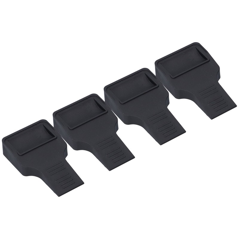 4Pcs Wheel Stoppers U Shaped Wheels Caster Cups Accessory for