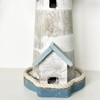 Wooden Lighthouse Ornament Nautical Beach Sign Seaside Bathroom Decoration Gift
