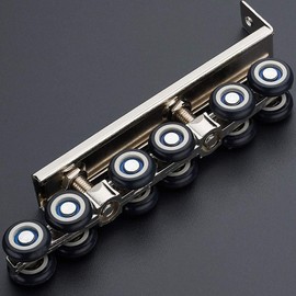 Sliding Door Roller, 12 Sliding Door Gate Roller Disc with Anti-Collision for Interior and Exterior Sliding Door, Door