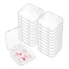20 Pieces Acrylic Press on Nail Case Storage, Clear Press