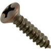 Hard-to-Find Fastener 014973127107 Phillips Oval Decorative Screws, 6 x 5/8,