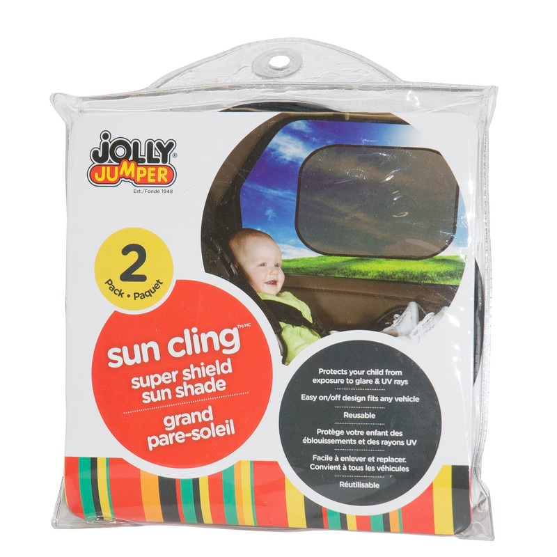 Jolly Jumper Sun Cling - 2 Pack, Black