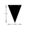 Aimto 20 Feet Navy Blue and Gold Triangle Flag Banner
