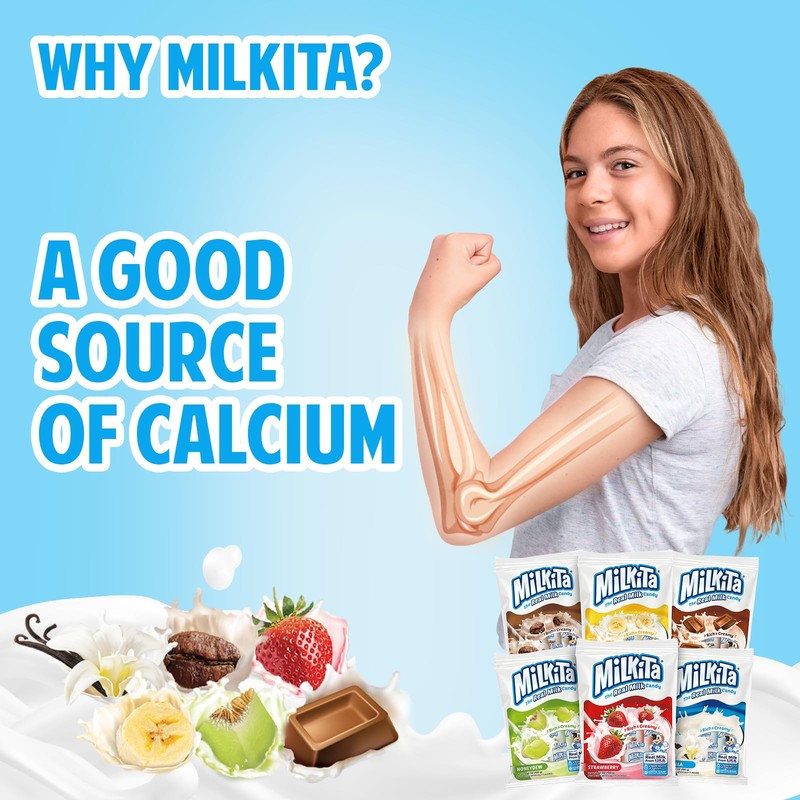 Milkita Creamy Assorted Milk Candy – Low-Sugar Healthy Sweets with