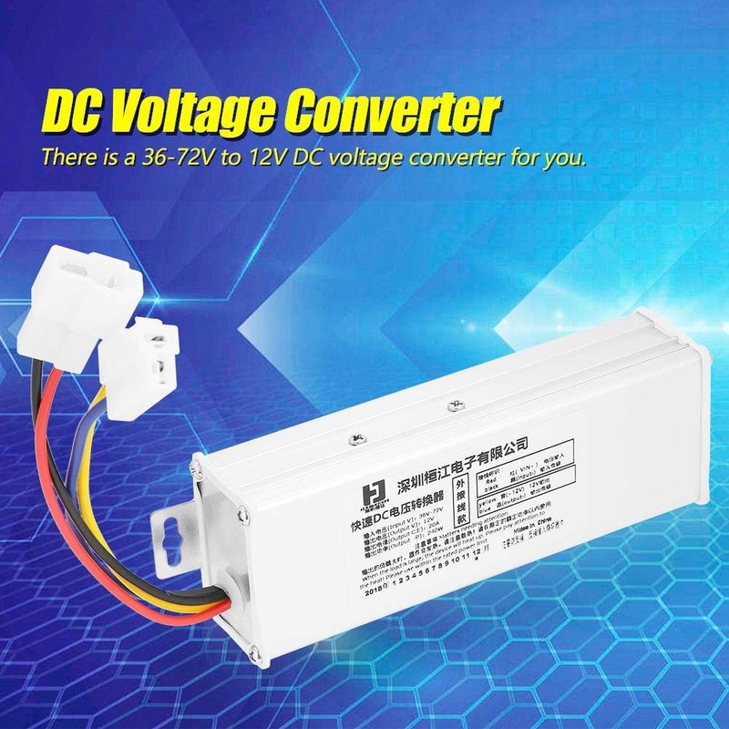 DC DC Buck Converter Step Down Module, 36-72V to 12V