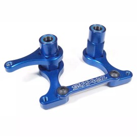 Traxxas Aluminum Steering Bellcranks for Slash 2WD Rustler Bandit VXL - Blue