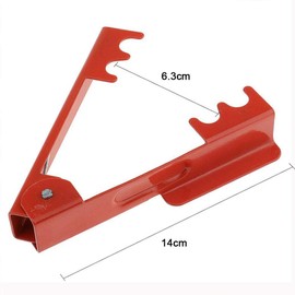 Rose Flower Stripper, Rose Thorn Remover Cutting Tool Leaves Stripping Flower Burrs Plier Floristry Rose Leaf Thorn Flower Stem Stripper Tool Gardening Tool(Red)