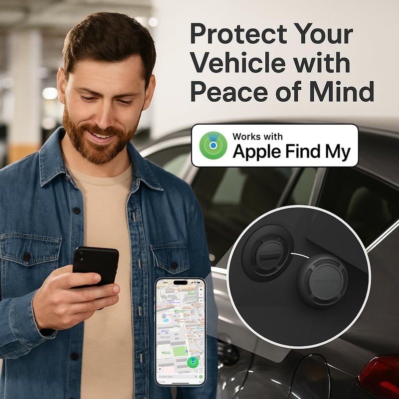 Magnetic Hidden GPS Tracker for Vehicles – Long Battery Life,