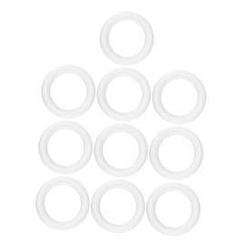 COHEALI 10pcs Foam Wreath Forms DIY Circle Foams Decorative Wreath Rings Xps Models Craft Supplies