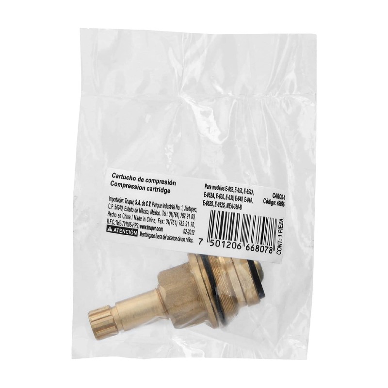 Foset CARCO-1, Cartucho de compresión para llaves de empotrar, Basic