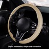Steering Wheel Cover Men Leather Car Steering Wheel Accessories Thin
