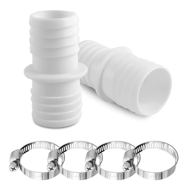 Pool Hose Connector 32 mm to 32 mm, 2 Pieces