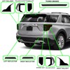 KUVR Pre-Cut Tailight Combo Reflector & Third Break Tint Kit