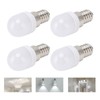 10Pcs E14 Light Bulb Stainless Steel 1.5W 220V LED Bulb