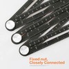 Multi Angle Measuring Ruler, 12-sides Ruler Hole Locator Aluminum Alloy