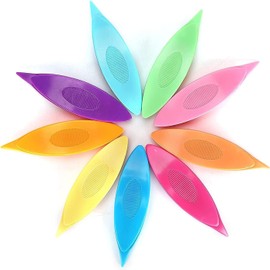 Bunte Kunststoff-Shuttles für Spitzen, zum Basteln, Basteln, Haushaltsstrickwerkzeuge, Webmaschinen, Nähzubehör, Nähzubehör, Nähzubehör, Nähzubehör, Nähzubehör, Nähzubehör, 9 Stück