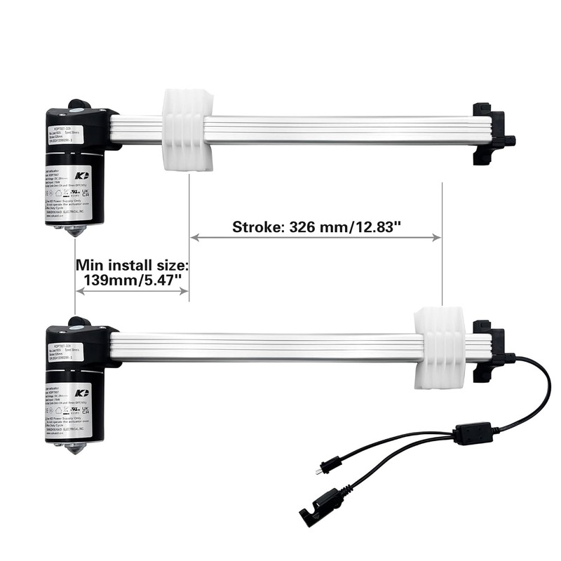 Linear Actuator Kaidi Model KDPT007-329 Power Recliner Lift Chairs Motor