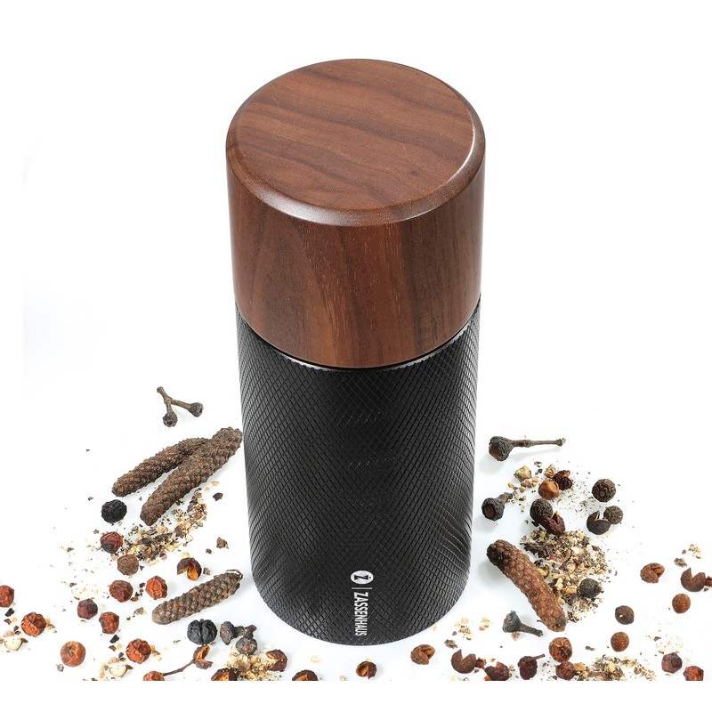 Zassenhaus PERFORMER Pepper Mill / Spice Mill, 13 cm, Precise