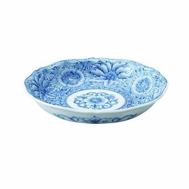 線描 Peony/17 cm Deep Dish AM – sebri5 °F