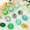 Glavatrix Cupcake Liners 200 Ct Sage Green 3 Patterns Paper