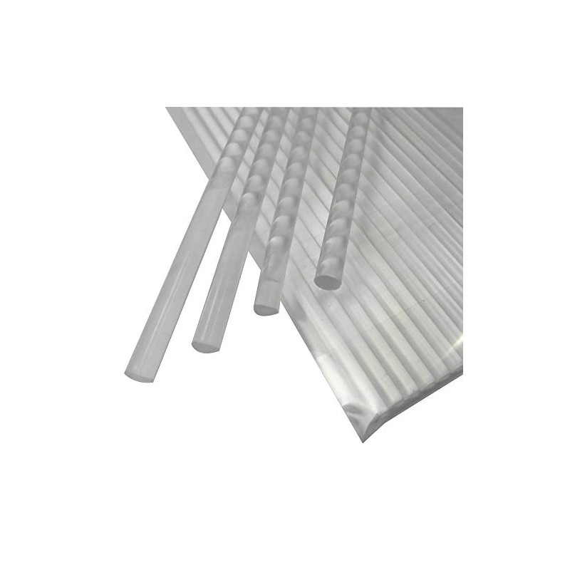 Weststone – Varillas de acrílico reutilizables transparentes para piruletas con