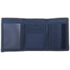 TopTie Mens Trifold Wallets with Zipper Coin Pocket, Canvas Billfold