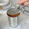 R&M Soft-grip Manual Can Opener Heavy Duty Stainless Steel with