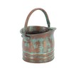 Deco 79 Metal Indoor Outdoor Planter Patina Tulip Style Bucket