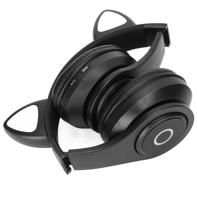 B39 Cat Ear Bluetooth Headset Cute Adjustable Bass Portable Wireless