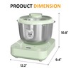Sunvivi Electric Dough Maker with Weighing Function,5.2QT Dough Mixer with