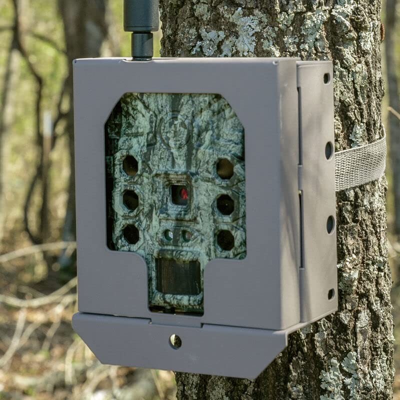 Bushnell Trail Camera Security Box Non-Cellular Game Cameras, Tan
