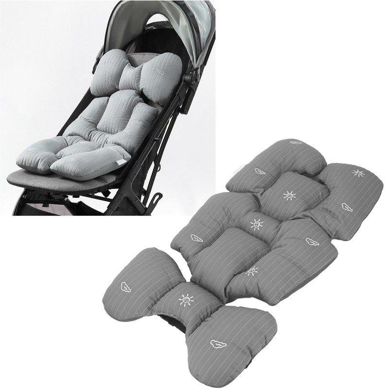 Baby Stroller Cushion Cotton Liner Insert Warm Comfortable Breathable Washable