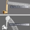 LRVBKUSAV Gold fa hand shower head, brass High pressure flushing