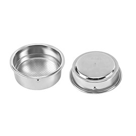 51mm Portafilter Basket | Double Layer Pressurized Filter Basket | Stainless Steel Coffee Portafilter Basket | Espresso Filter Basket