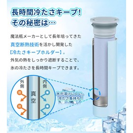 (Only 6.7 oz (190 g), Lightweight and Small Neck Cooling Ring, Mini Ice Pack, Mini Ice Pack, Cool Ring, Instant Cooling, Cold Insulation, 0.13 L; Slim, Compact, Cold Retention Holder, Vacuum Insulated