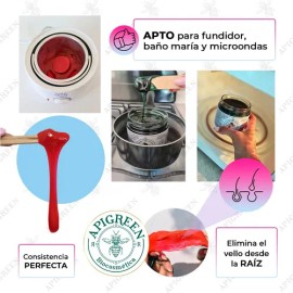 Cera Española Apigreen En Pastillas Incluye Aplicadores 1l
