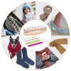 Coopay Sock Knitting Set, Oval Shape Knitting Ring for Socks