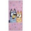Jay Franco Bluey & Bingo Beach Towel - Pink Kids