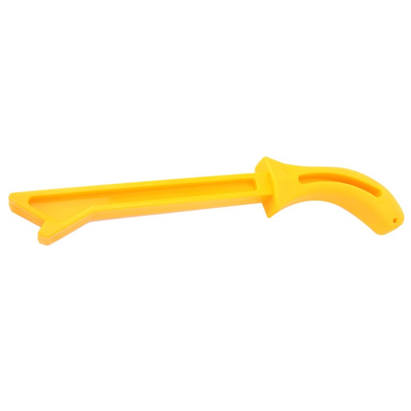 Fafeicy 2 Piece Safety Push Stick, Yellow 2-in-1 Wood Saw