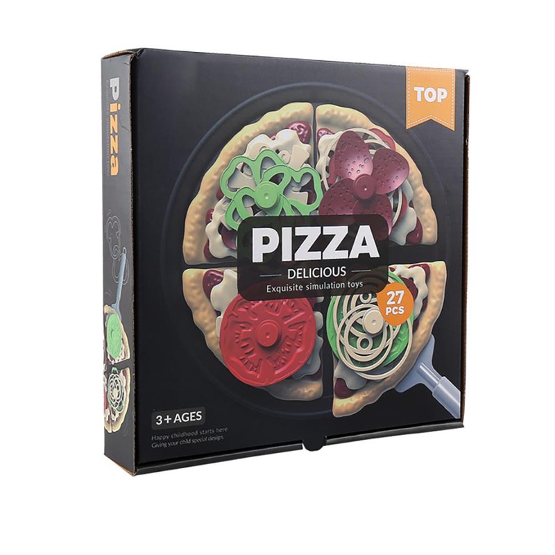 Pizza Toy Set for Kids Play Food Toy Set Kitchen