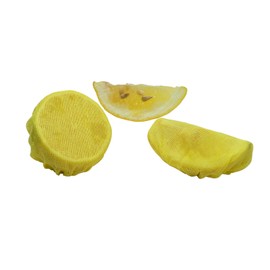 Regency Wraps Regency Stretch Wraps Covers for Lemon Halves and Wedges, Pack of 12, 12 Count (Pack of 1), Yellow