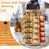 Wunzkii Chip Rack Display Stand, 5 Tiers 40 Clips Snack