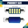 Middrivr 4PCS Interior Car LED Dome Light, Car Reading Light,