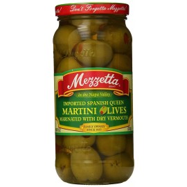 Mezzetta Imported Spanish Queen Martini Olives, 10 Ounce