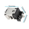 Micro Traders 2pcs DC Socket Connector Charging Port Replacement Compatible