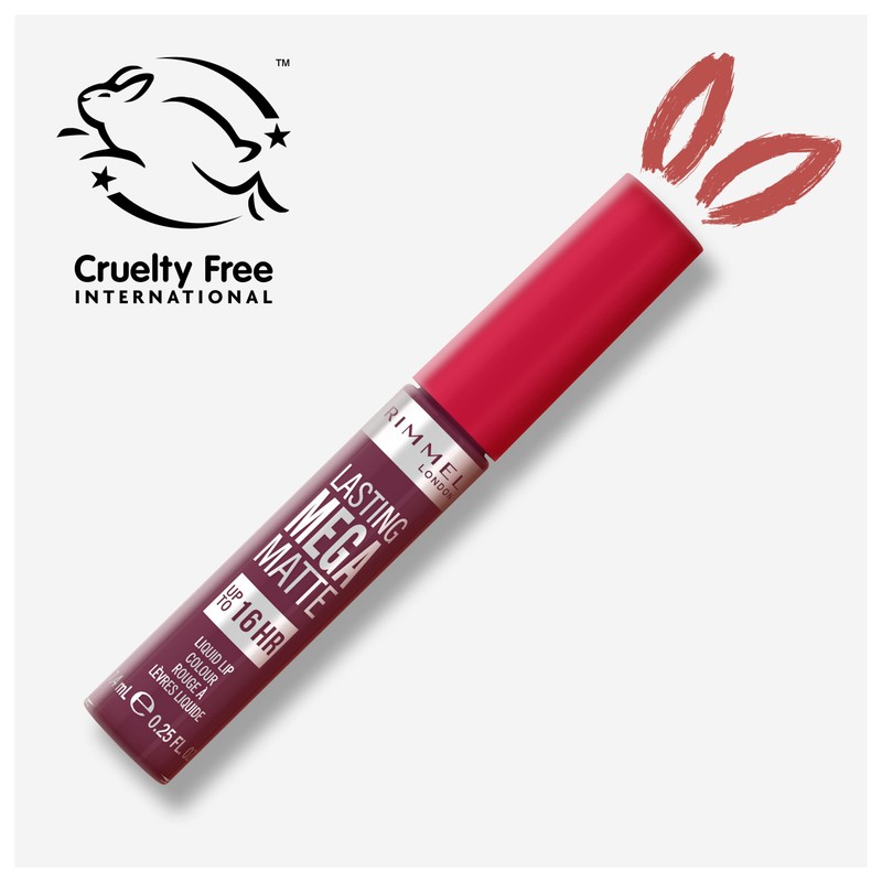Rimmel London Lasting Mega Matte Liquid Lip Colour 940-rock Me