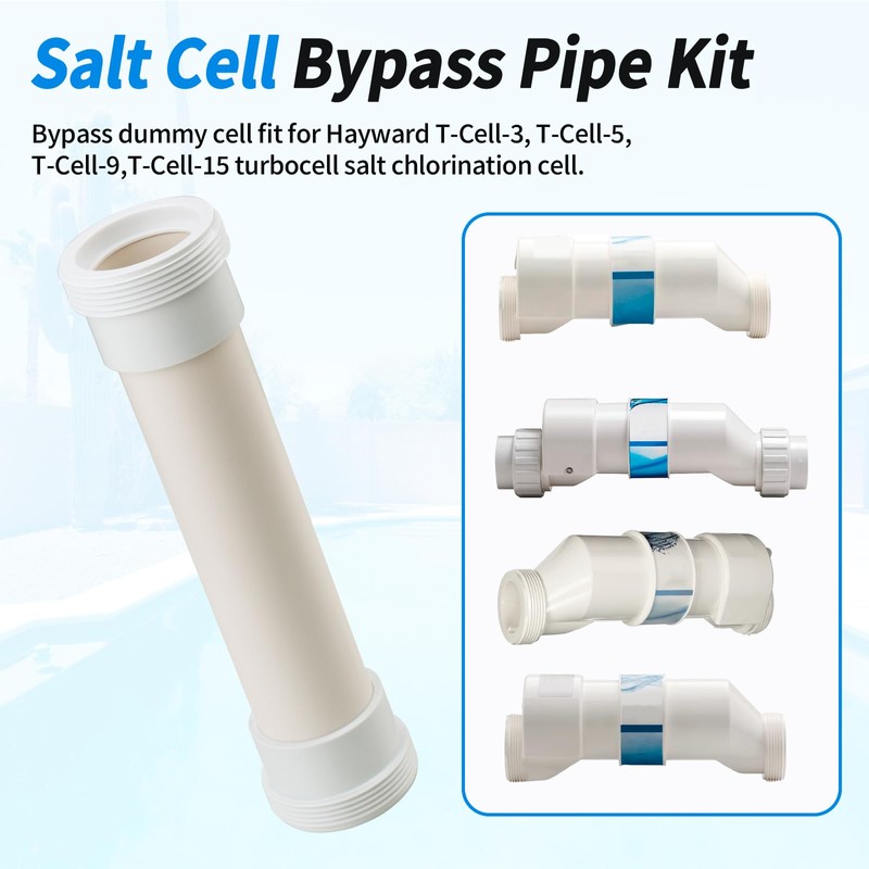Salt Cell Bypass Pipe Kit for Hayward Turbo Cell Salt